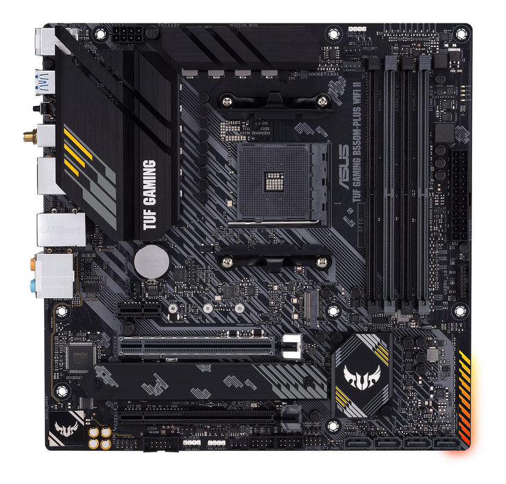 ASUS TUF GAMING B550M-PLUS WIFI II AMD B550 Socket AM4 micro ATX