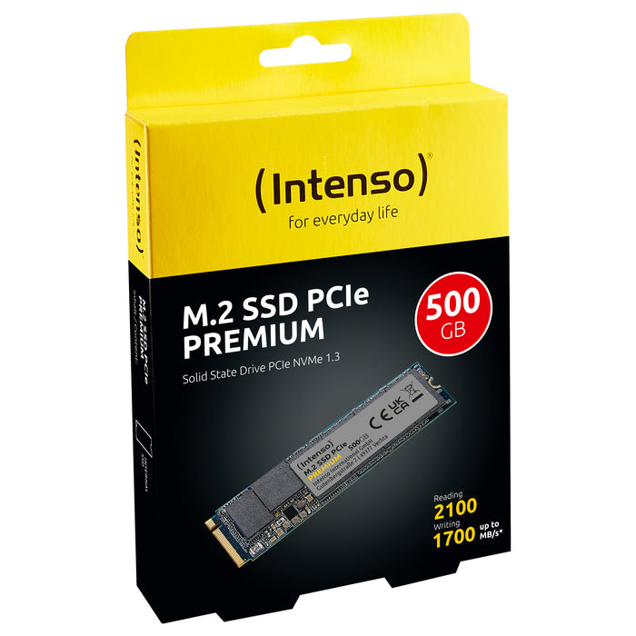 Intenso SSD 500GB Premium M.2 PCIe