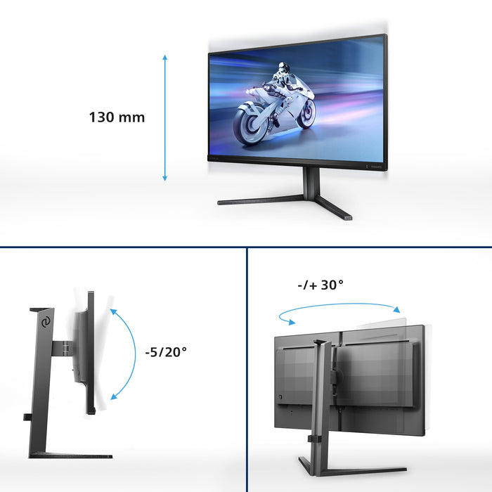 Philips Evnia 5000 25M2N5200U/00 computer monitor 62.2 cm (24.5") 1920 x 1080 pixels Full HD LCD Grey