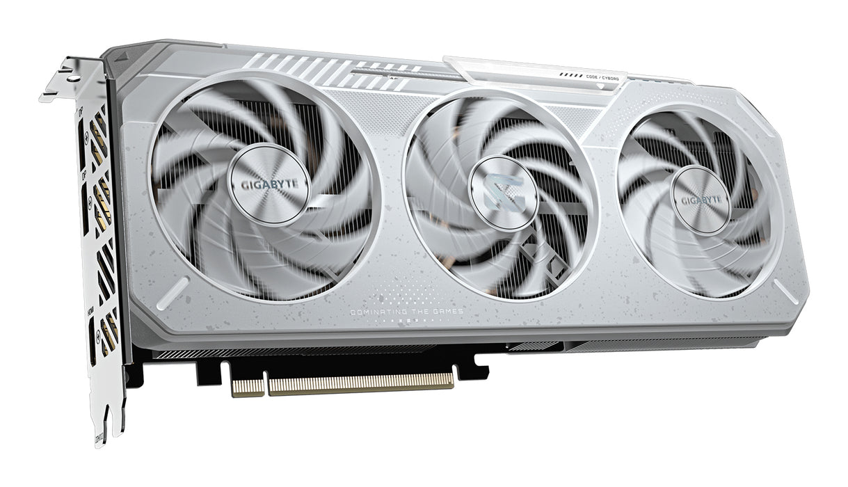 GIGABYTE GAMING Radeon RX 9060 XT OC ICE 16G Graphics Card - 16GB GDDR6, 256bit, PCI-E 5.0, 3320 MHz Core Clock, 2 x DisplayPort, 1 x HDMI, GV-R906XGAMINGOCICE-16GD