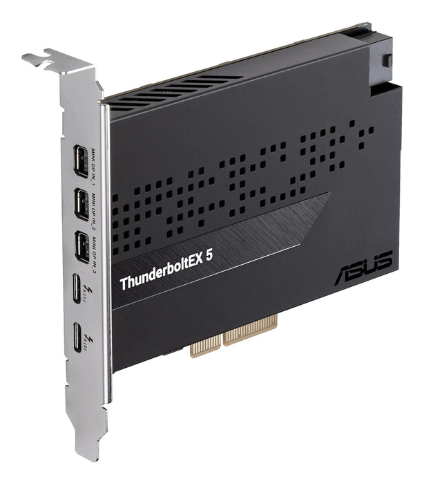 ASUS ThunderboltEX 5 interface cards/adapter Internal Mini DisplayPort, PCIe, USB 2.0
