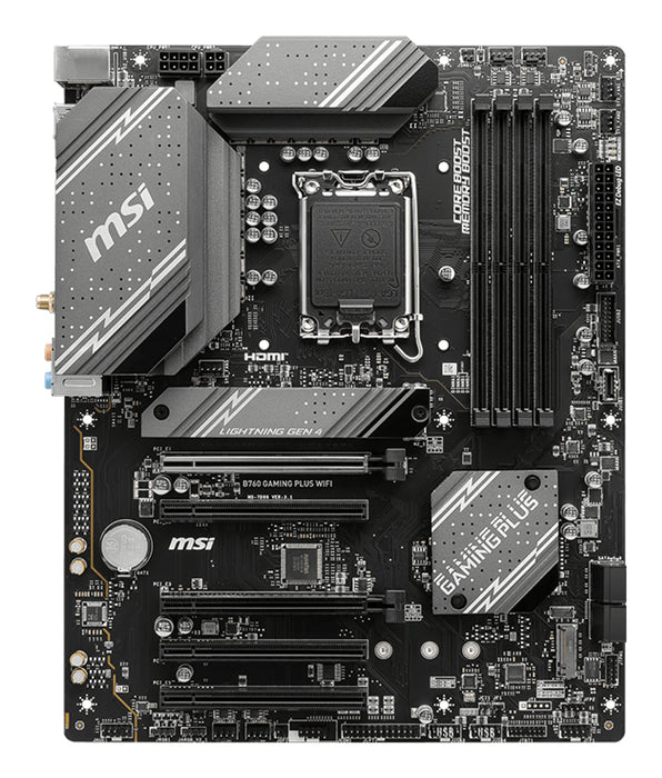 MSI B760 GAMING PLUS WIFI motherboard Intel B760 LGA 1700 ATX