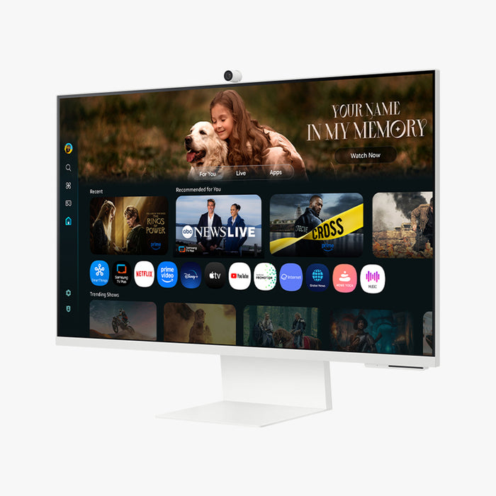 Samsung M8 M80F computer monitor 81.3 cm (32") 3840 x 2160 pixels 4K Ultra HD LCD White